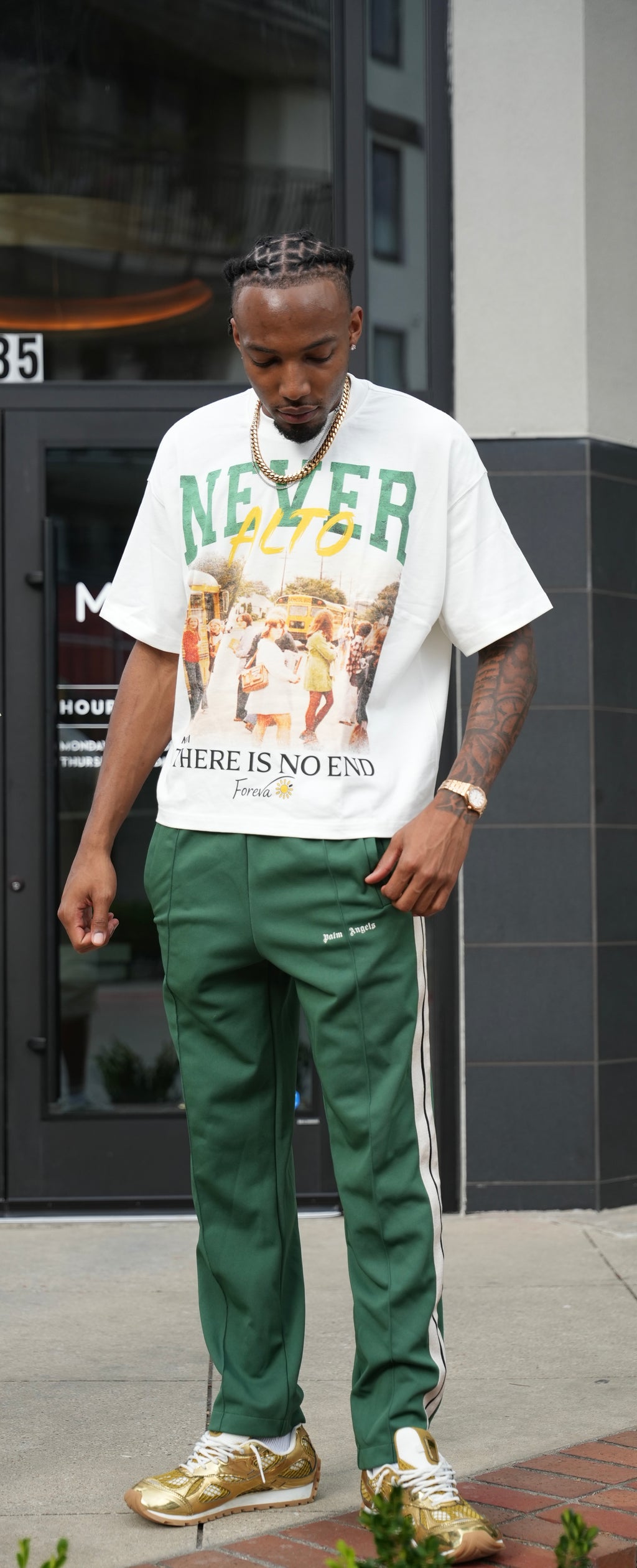 NEVER ALTO TEE - WHITE