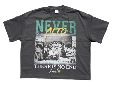 NEVER ALTO TEE - GRAY