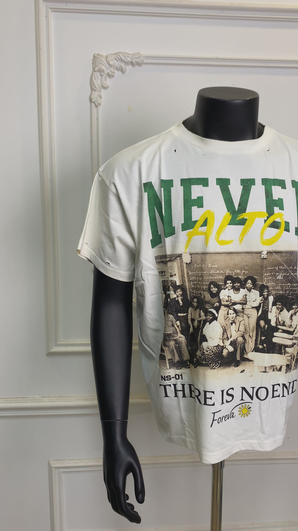 NEVER ALTO TEE - OFF WHITE