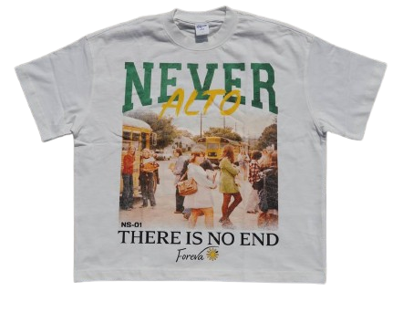 NEVER ALTO TEE - WHITE