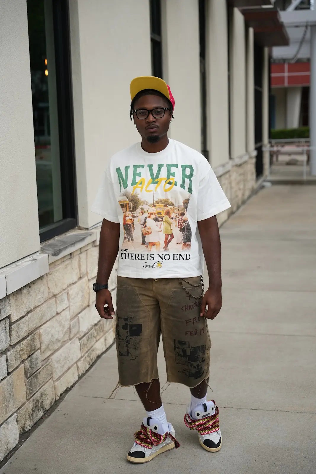 NEVER ALTO TEE - WHITE